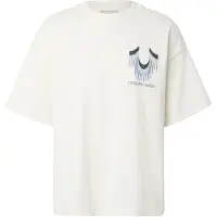 True Religion Camisa azul céu / preto / branco
