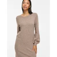 Vila Vestido Curto De Manga Comprida Ril