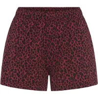 s.Oliver Calças de pijama bordeaux / preto