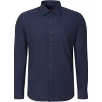 Karl Lagerfeld Camisa '605084' azul escuro