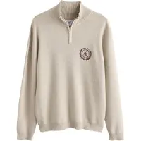 Next Pullover ecru / chocolate