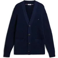 Tommy Hilfiger Casaco de malha marinho