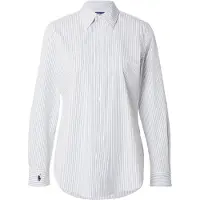 Ralph Lauren Blusa azul claro / branco