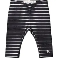 Calvin Klein Jeans Leggings preto / branco