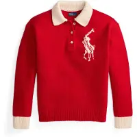 Ralph Lauren Pullover vermelho / branco
