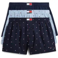 Tommy Hilfiger Boxers 'Heritage' navy / azul claro / vermelho / branco