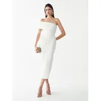 BWLDR Vestido de cocktail 'LILA' branco