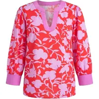Usha Blusa rosa / vermelho