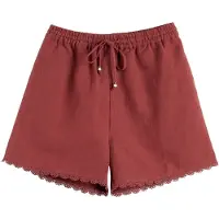 Chinti & Parker Calças vermelho ferrugem