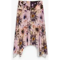 Desigual Saia oliveira / arroxado / vermelho florescente
