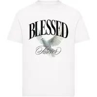 Mister tee Camiseta De Manga Curta Blessed Forever