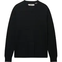 Superdry para homem. M6010973A Camiseta de manga longa Slub Waffle preta (XL), Preto, Casual, Algodão