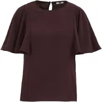 We fashion Blusa castanho