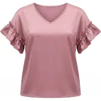 Usha Blusa rosa escurecido