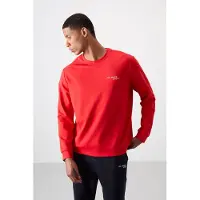 Tommy Life Fato de jogging vermelho / preto