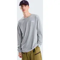 The North Face Camisa 'Evolution Simple Dome' cinzento claro / branco