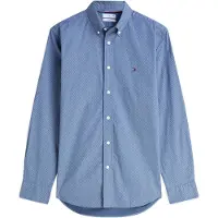 Tommy Hilfiger Camisa 'FLEX' azul claro / azul escuro