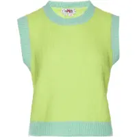 MyMo Pop Colete de malha 'Pop' menta / maçã