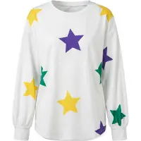 MyMo Pop Sweatshirt mistura de cores / branco