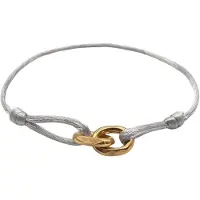 Fainz Pulseira 'Pairity' ouro / cinzento