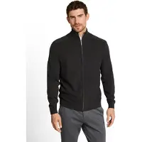 Tom Tailor Casaco de malha preto