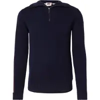Colmar Pullover navy / borgonha / branco