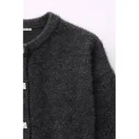 MixRay Casaco de malha 'Strickjacken' preto