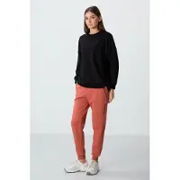 Tommy Life Calças de desporto vermelho