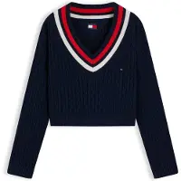 Tommy Hilfiger Pullover navy / vermelho / branco