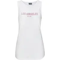 Venice beach Top cor-de-rosa / branco