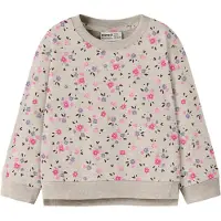 Name it Sweatshirt 'NMFNisala' chocolate / greige / lilás / rosa claro