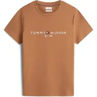Tommy Hilfiger Camisa caramelo / branco
