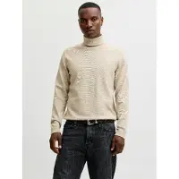 Jack & Jones Pullover 'JJEBasic' creme