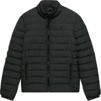 Superdry para homem. M5012527A Jaqueta acolchoada Fuji Estate Padded azul-marinho (XXL), Casual, Verde, Polister Reciclado