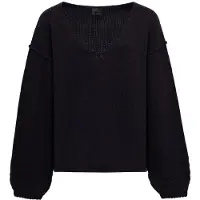 Dreimaster Klassik Pullover preto