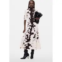 Desigual Vestido preto / branco