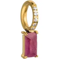 Purelei Atrelado ouro / vermelho rubi