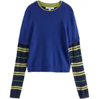 Next Pullover marinho / navy / amarelo / verde