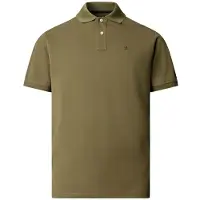 Hackett London para homem. HM5600234 Polo Slim Fit Logo verde oliva (L), Casual, Algodão, Manga curta