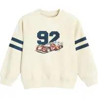 Cool Club Sweatshirt nude / navy / vermelho escuro