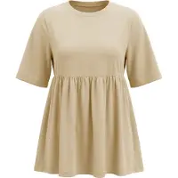 Imily Bela Blusa cáqui