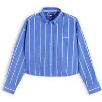 Tommy Hilfiger Blusa azul real / branco