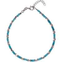 Alisia Bracciale In Argento Per Uomo Al5096-Argento-Blu — Bracciale