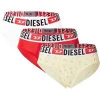 Diesel Cueca amarelo pastel / vermelho / branco