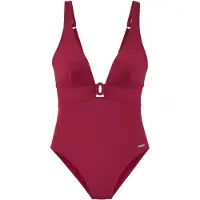 LASCANA Fato de banho vermelho vinho
