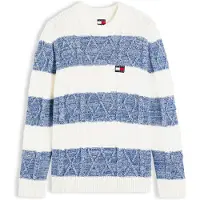 Tommy Hilfiger Pullover safira / branco