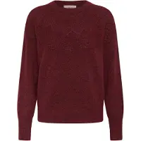 Cream Pullover 'CRJunah' bordeaux