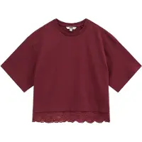 We fashion Camisola vermelho vinho