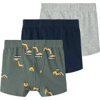 Name it Cueca azul escuro / amarelo / cinzento claro / oliveira