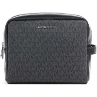 Michael Kors para homem. 33F6LHDN3B Nécessaire Hudson preto (OSFA), Casual, PVC